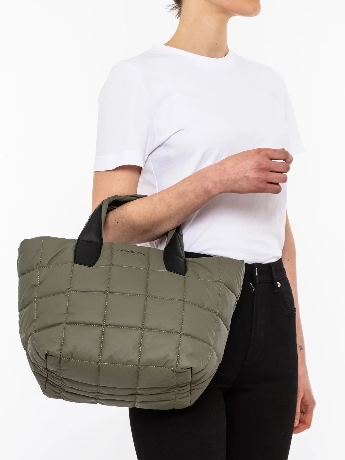 VEE COLLECTIVE | Tasche - Shopper PORTER TOTE Small | olive